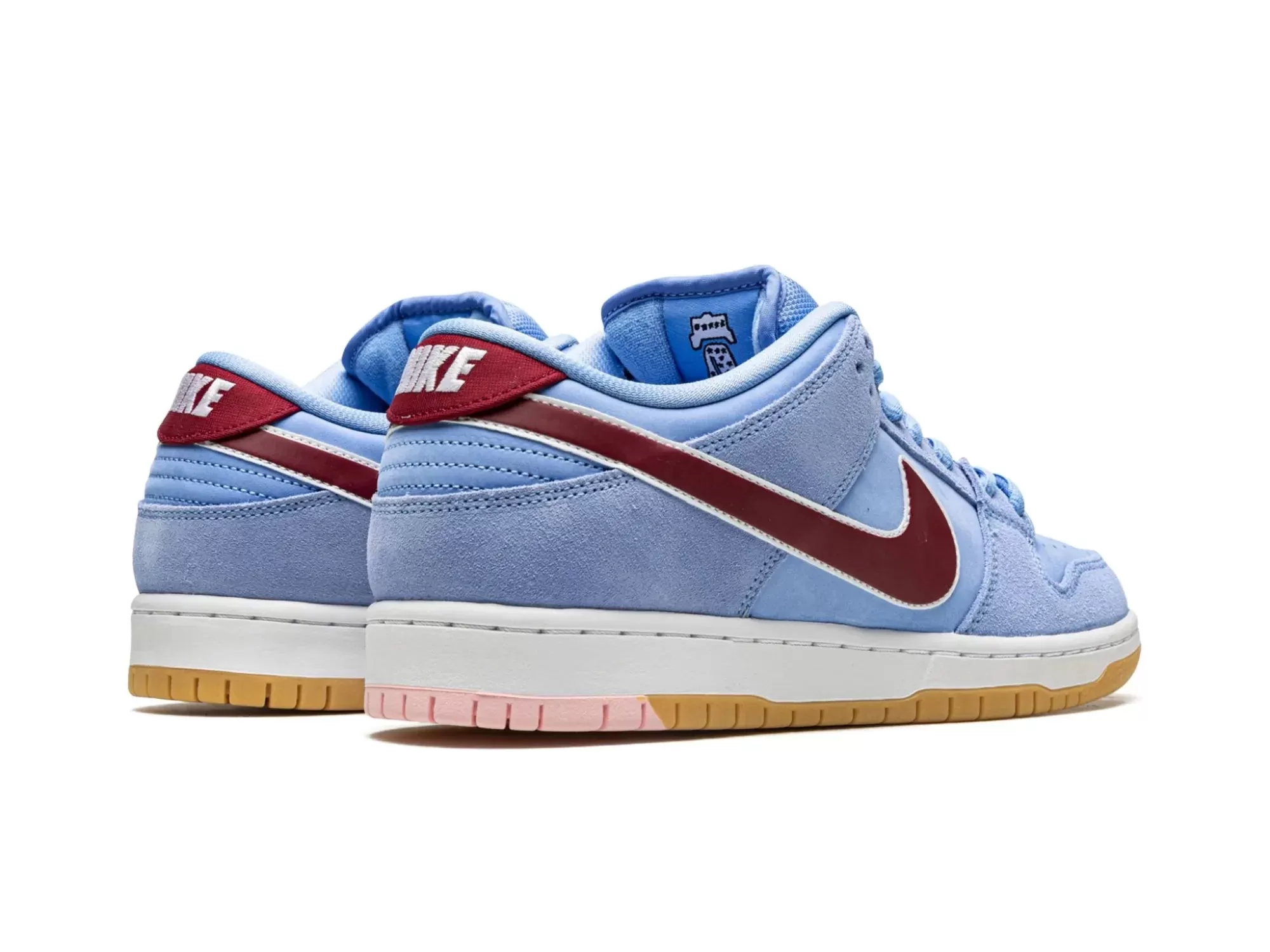 Nike Dunk Low SB "Valour Blue Team Maroon"