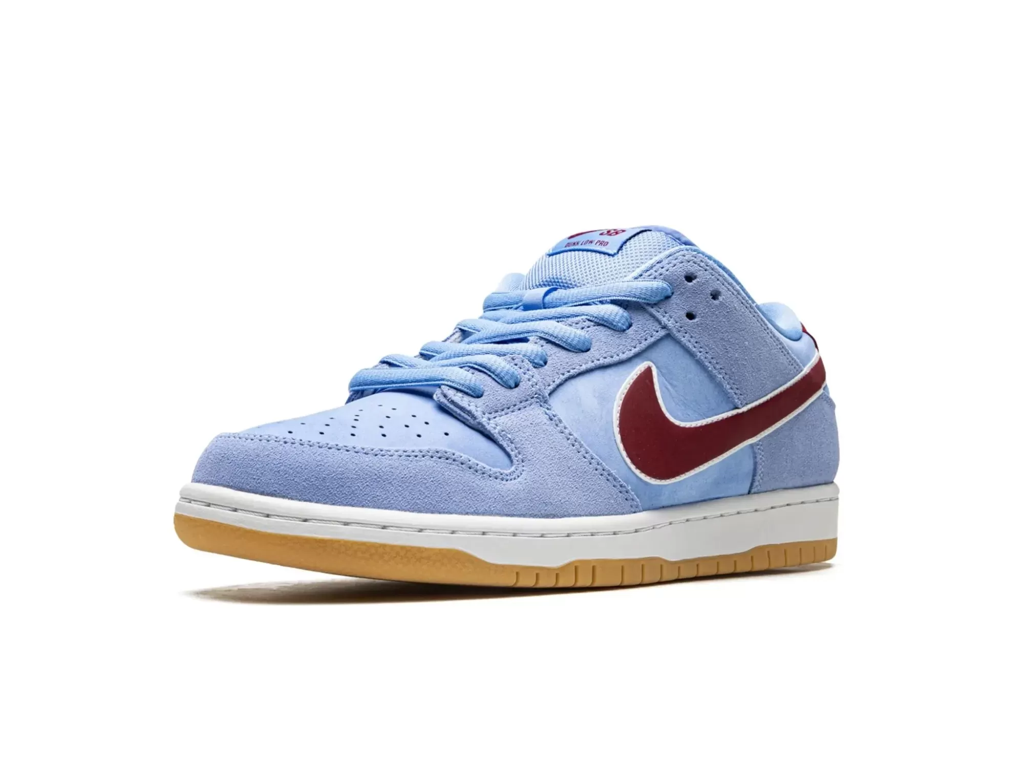 Nike Dunk Low SB "Valour Blue Team Maroon"