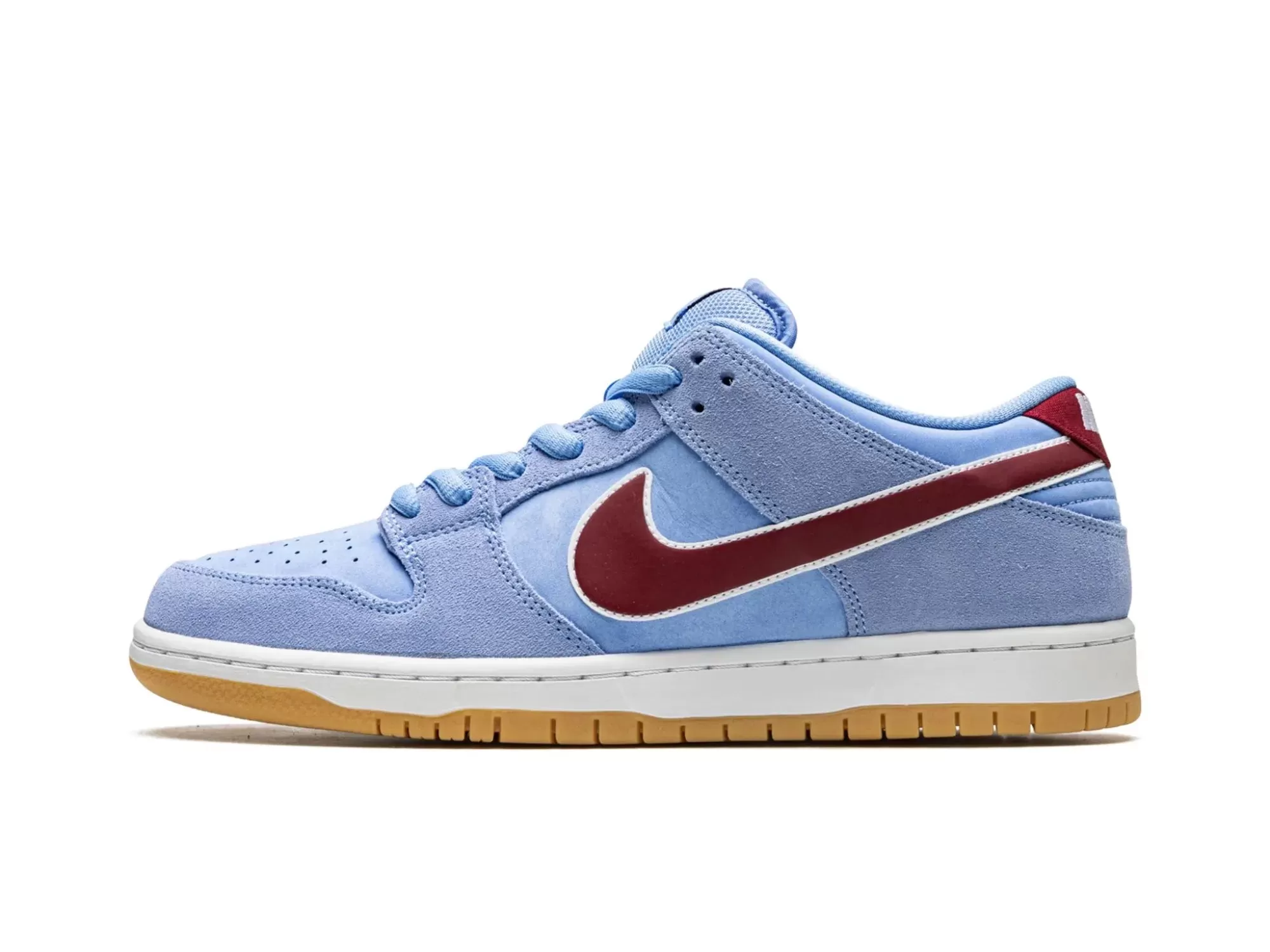 Nike Dunk Low SB "Valour Blue Team Maroon"