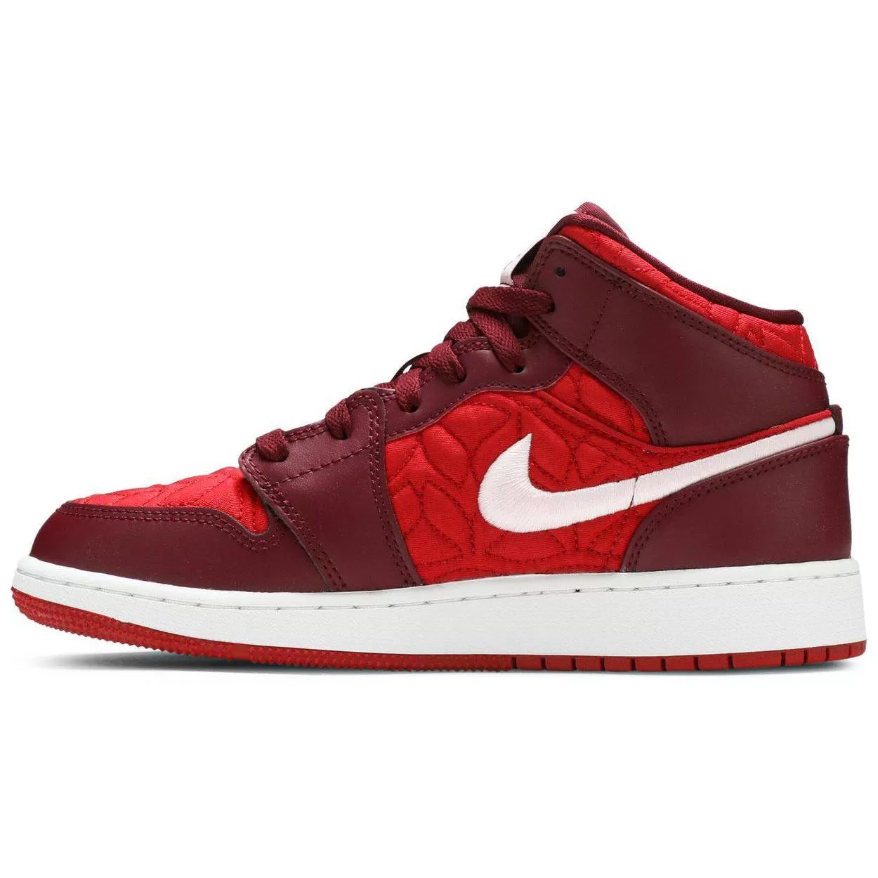 Nike Jordan 1 Mid SE Red Quilt (GS)