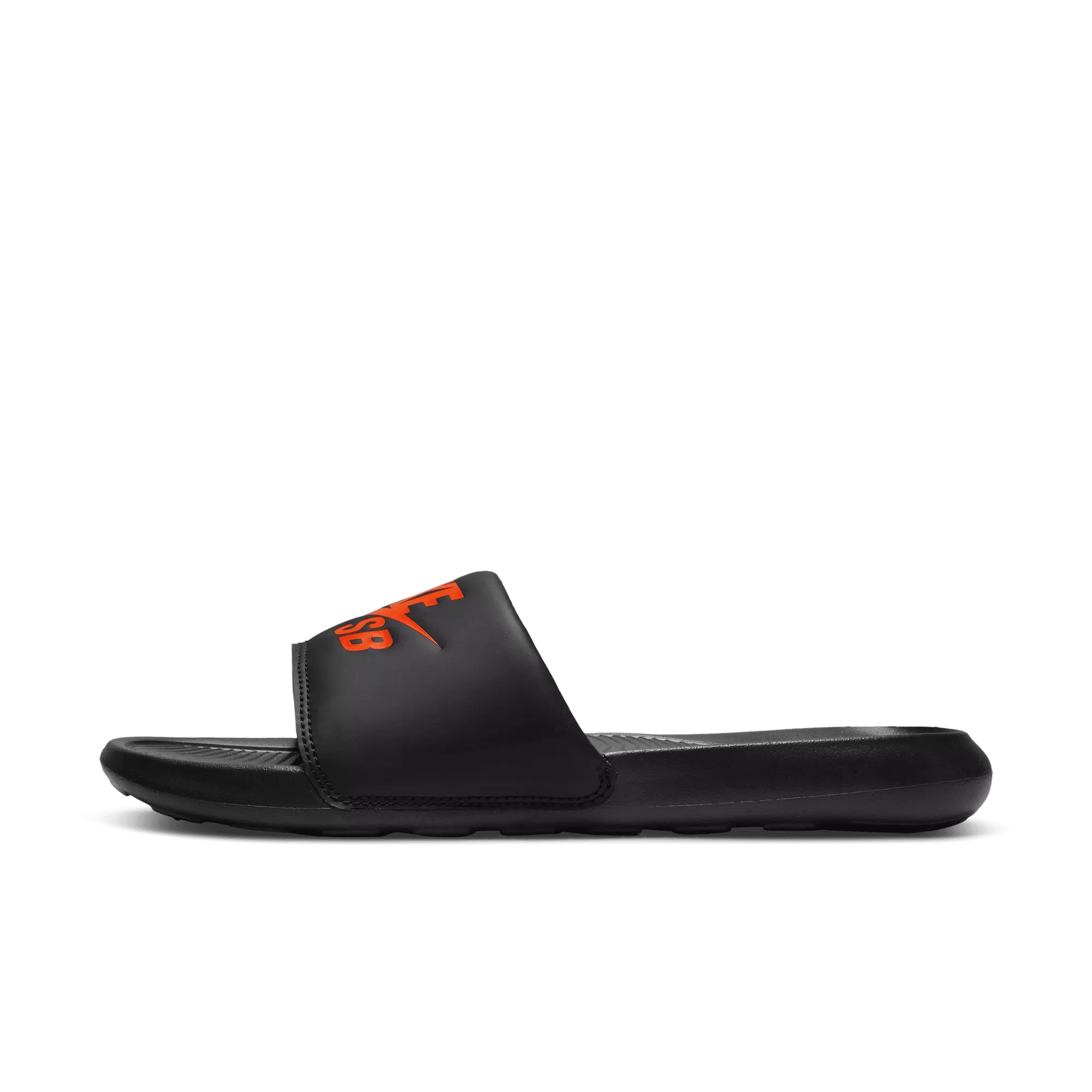 Nike SB Victori One Slides Black/Team Orange