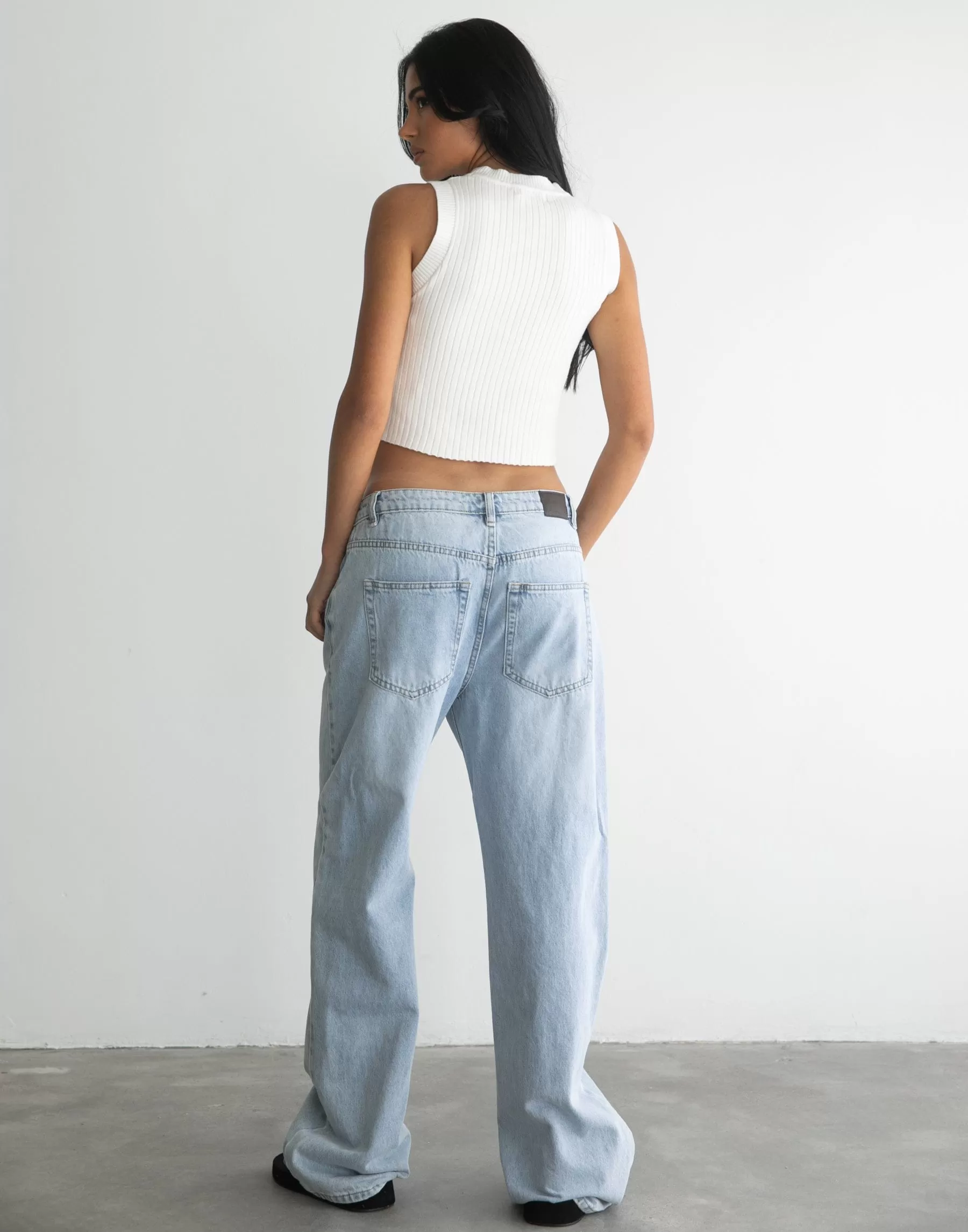 Nima Crop Top (White)