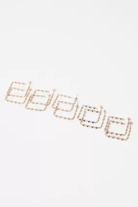 Nolita Mini Square Hoops