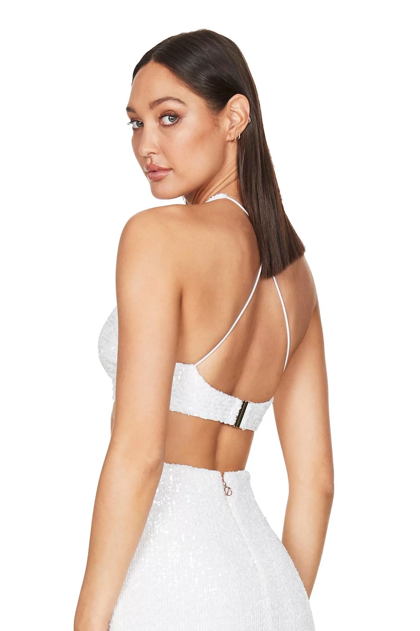 Nookie Leilani Crop - White