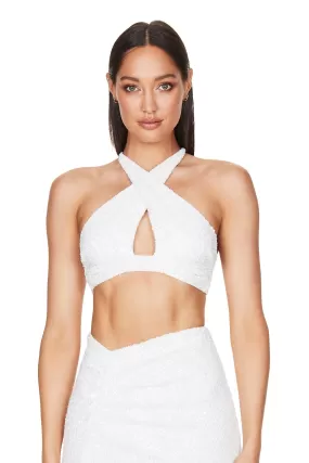 Nookie Leilani Crop - White