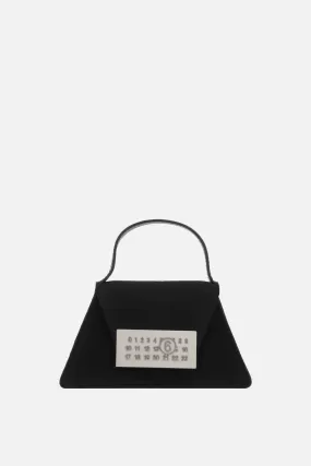 Numeric mini canvas crossbody bag