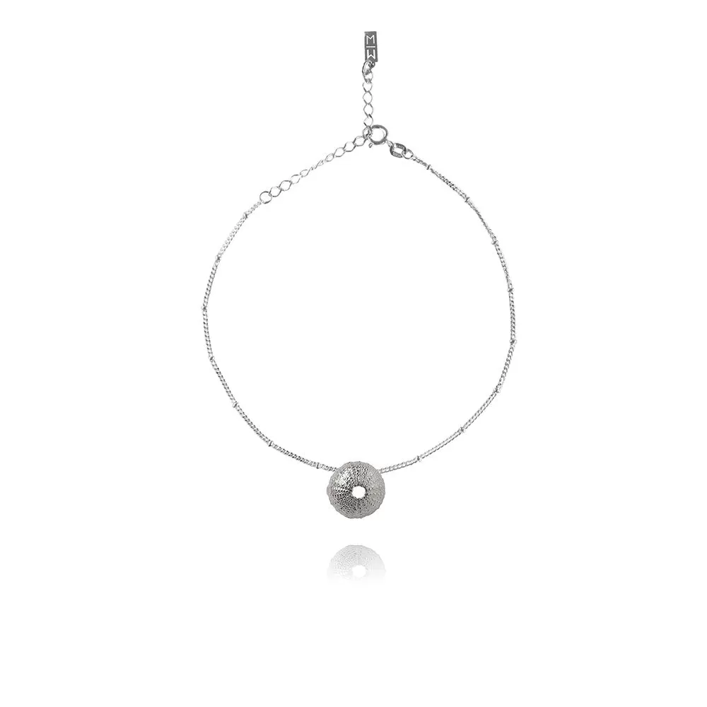 Olivia Silver Anklet Seashell