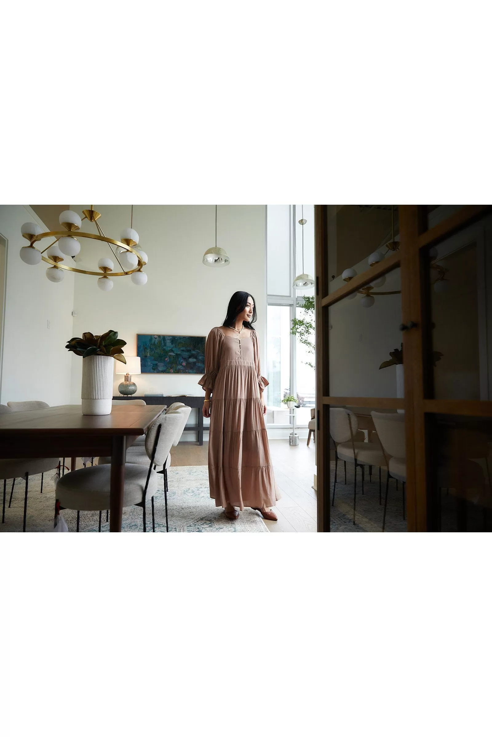 Ordinary Grace Tiered Maxi Dress