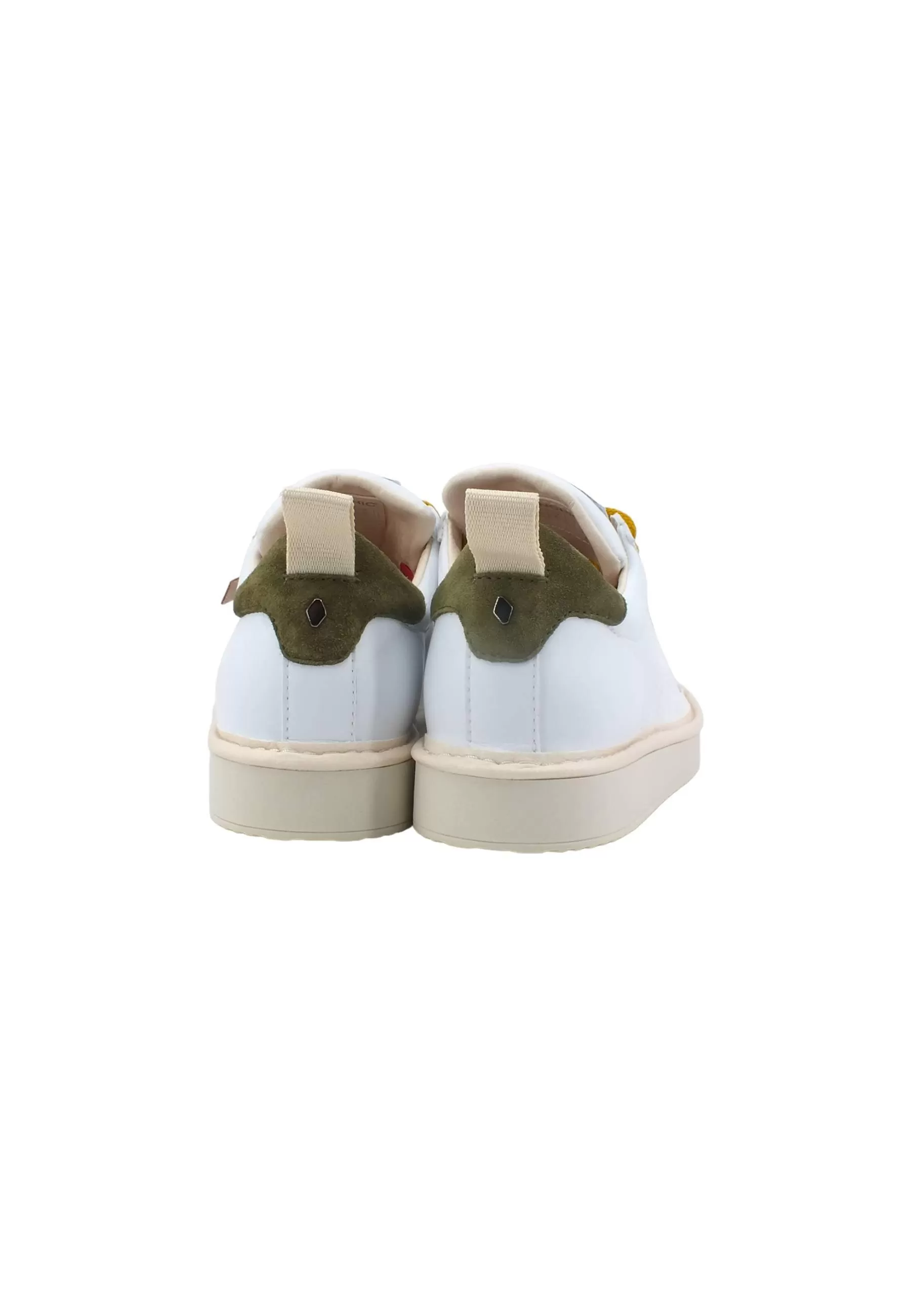 PAN CHIC Sneaker Donna White Sage Yellow P01W00200243004