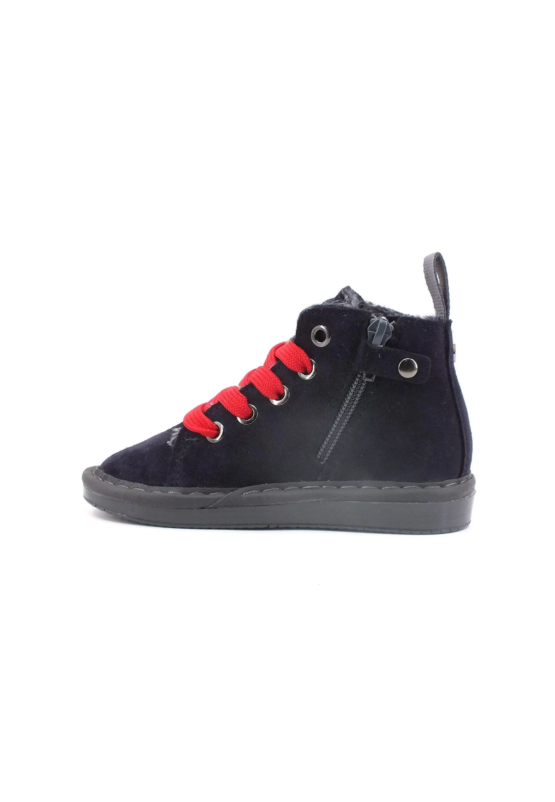 PAN CHIC Stivaletto Pelo Bimbo Space Blue Red P01B007-00332094