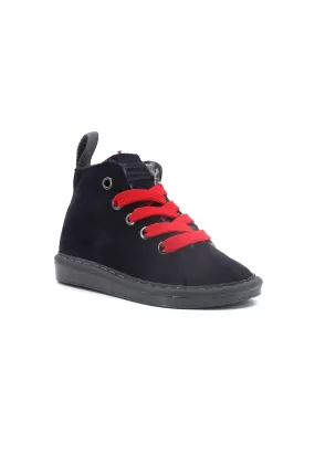 PAN CHIC Stivaletto Pelo Bimbo Space Blue Red P01B007-00332094