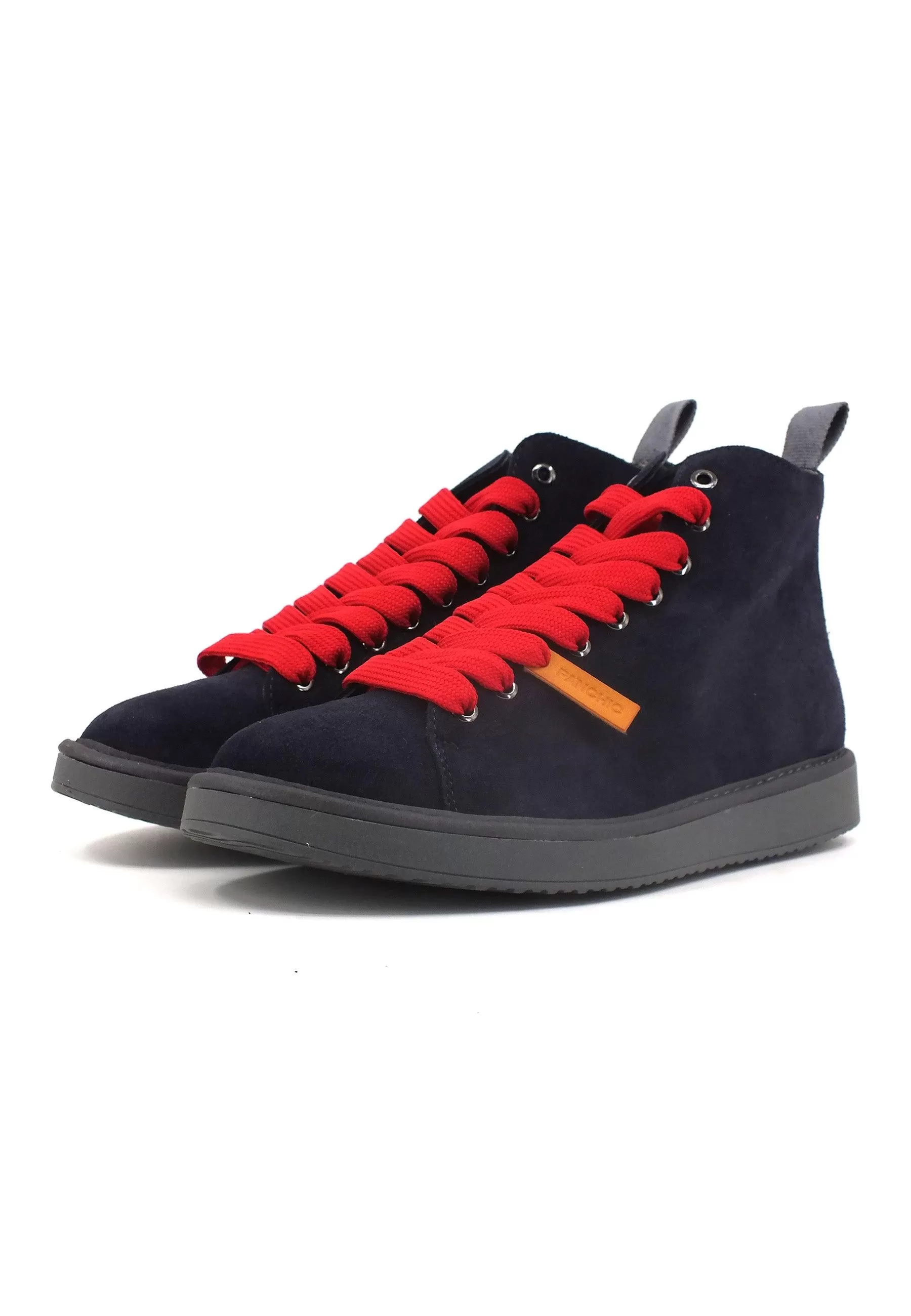 PAN CHIC Stivaletto Uomo Space Blue Red P01M007-00342094