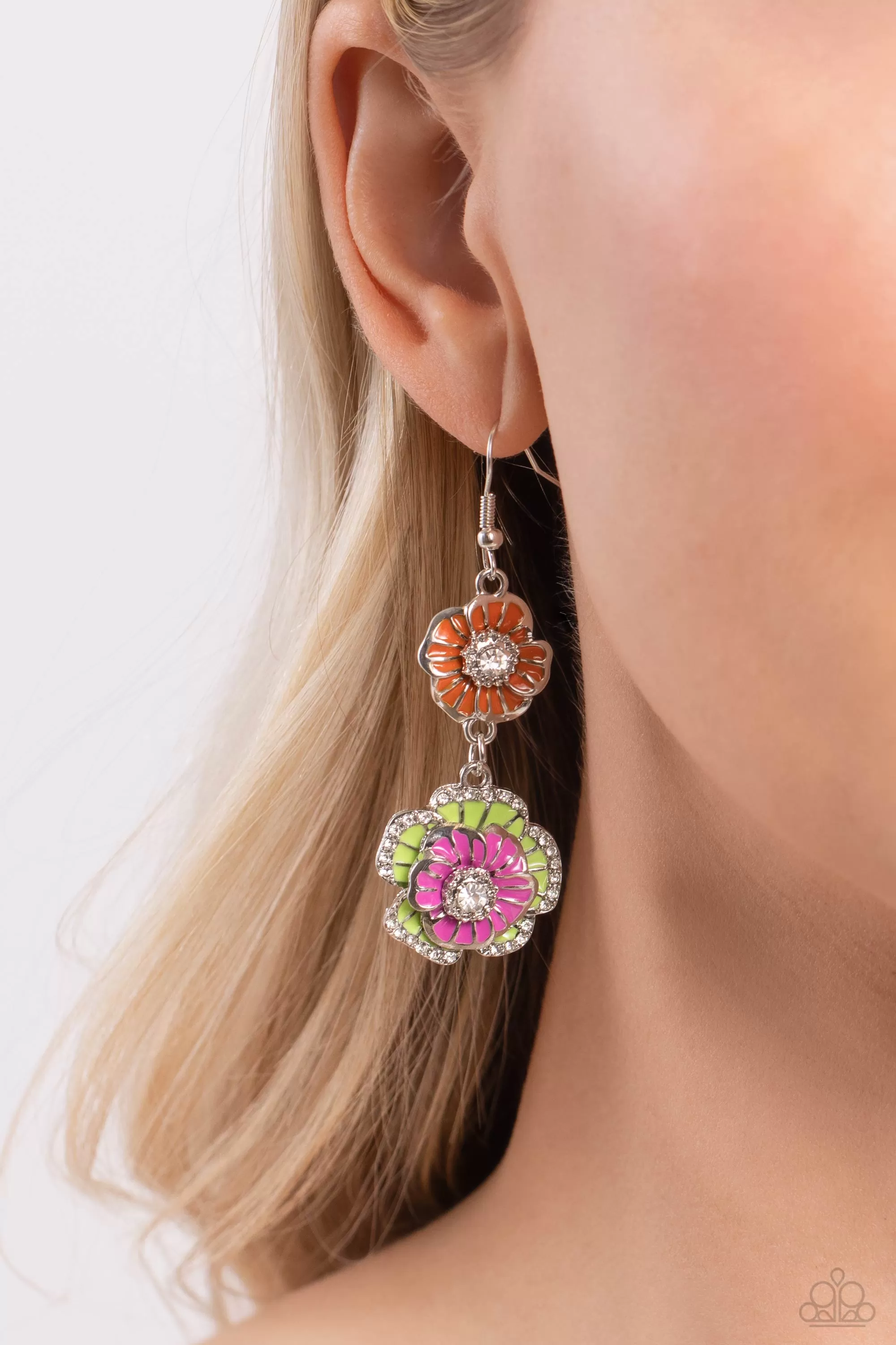 Paparazzi Intricate Impression Multi Earrings