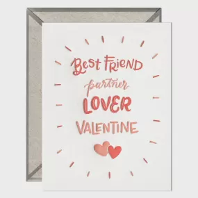 Partner Love Valentine Card