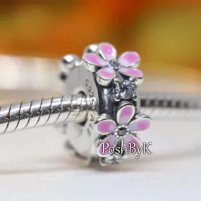 Pink Daisy Flower Clip Charm 798809C01