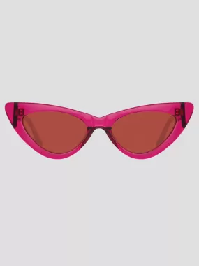 Pink Dora Maroon Cat Eye Acetate Sunglasses