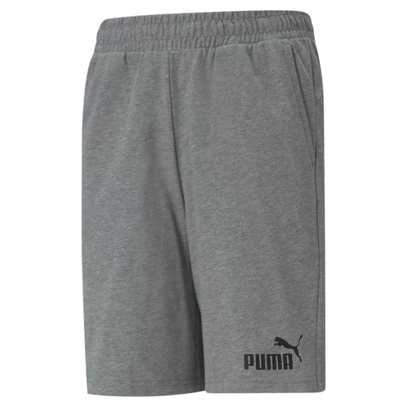 Puma boy's sports shorts in cotton Jersey 586971 03 grey