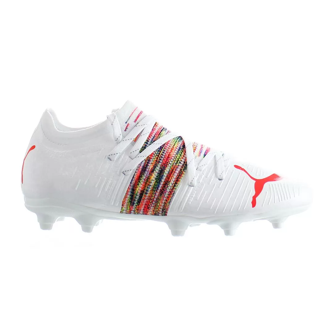 Puma Future Z 2.1 FG/AG White Kids Football Boots