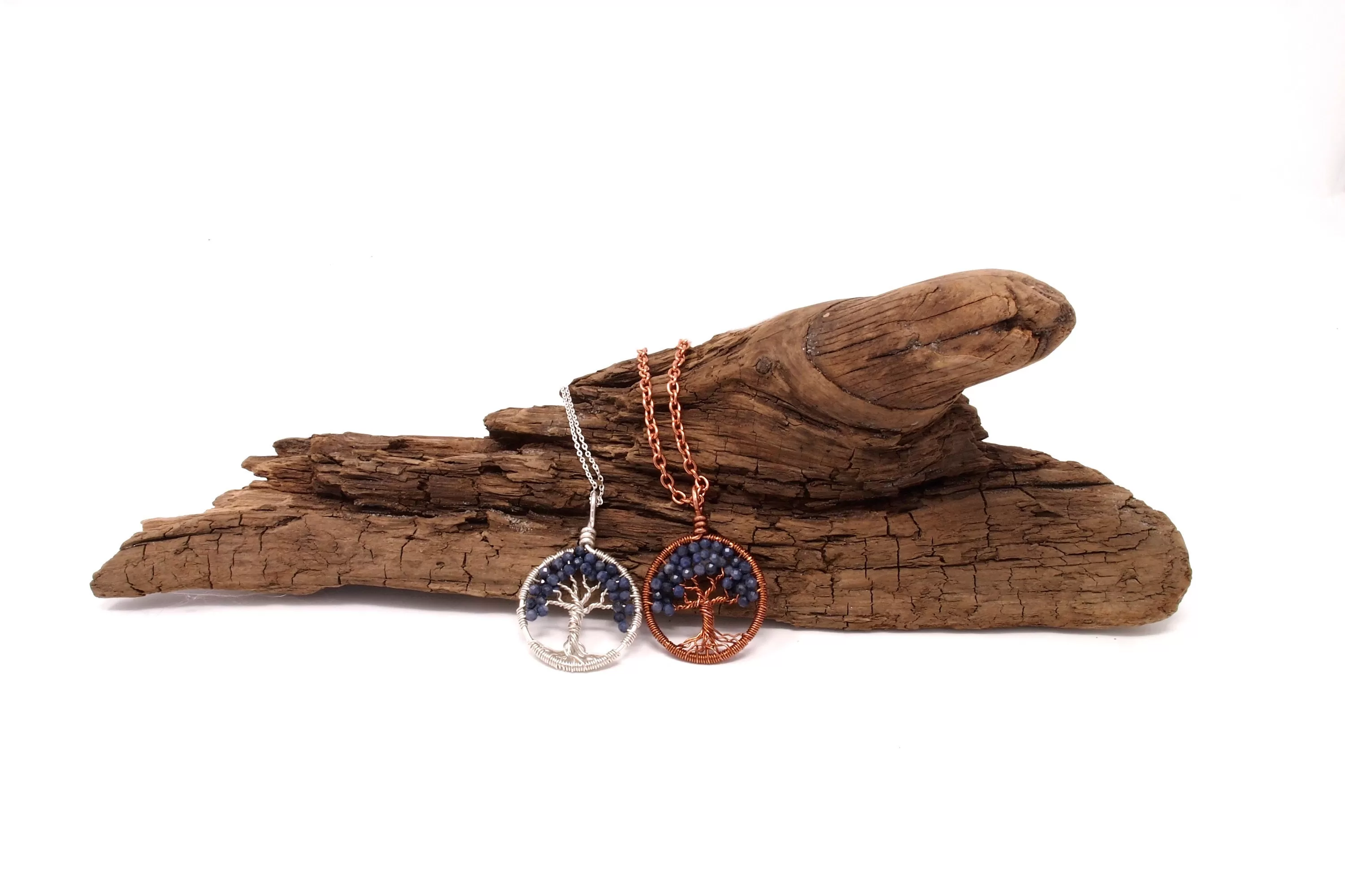 Sapphire Tree of Life Pendant