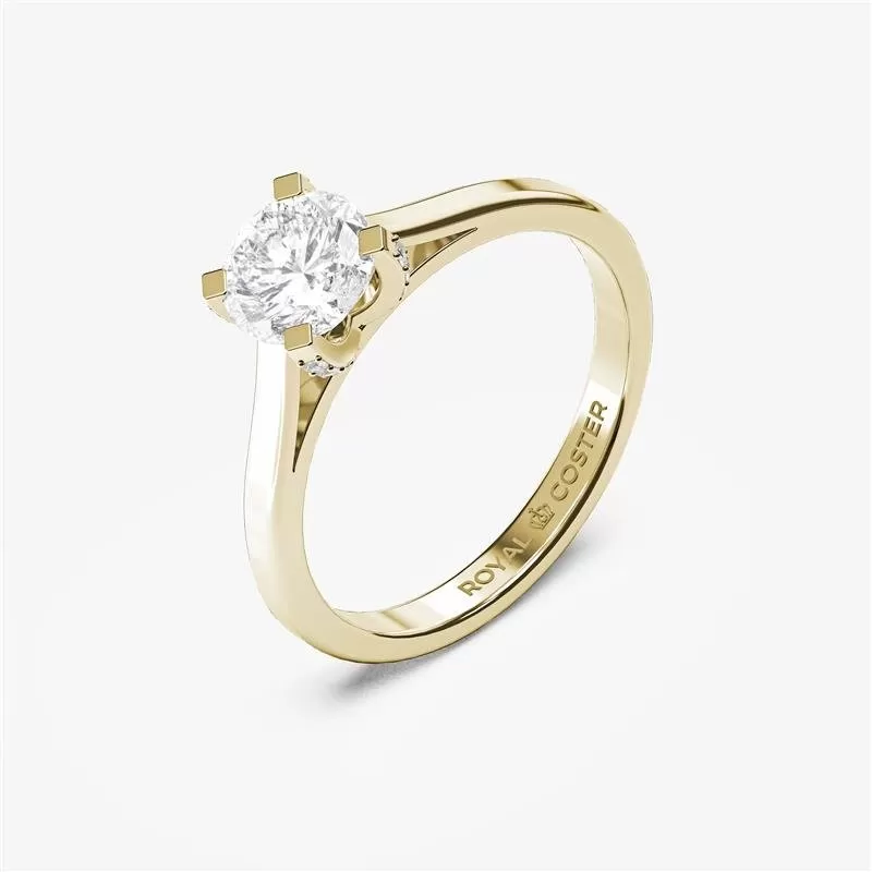 Signature C Solitaire Ring