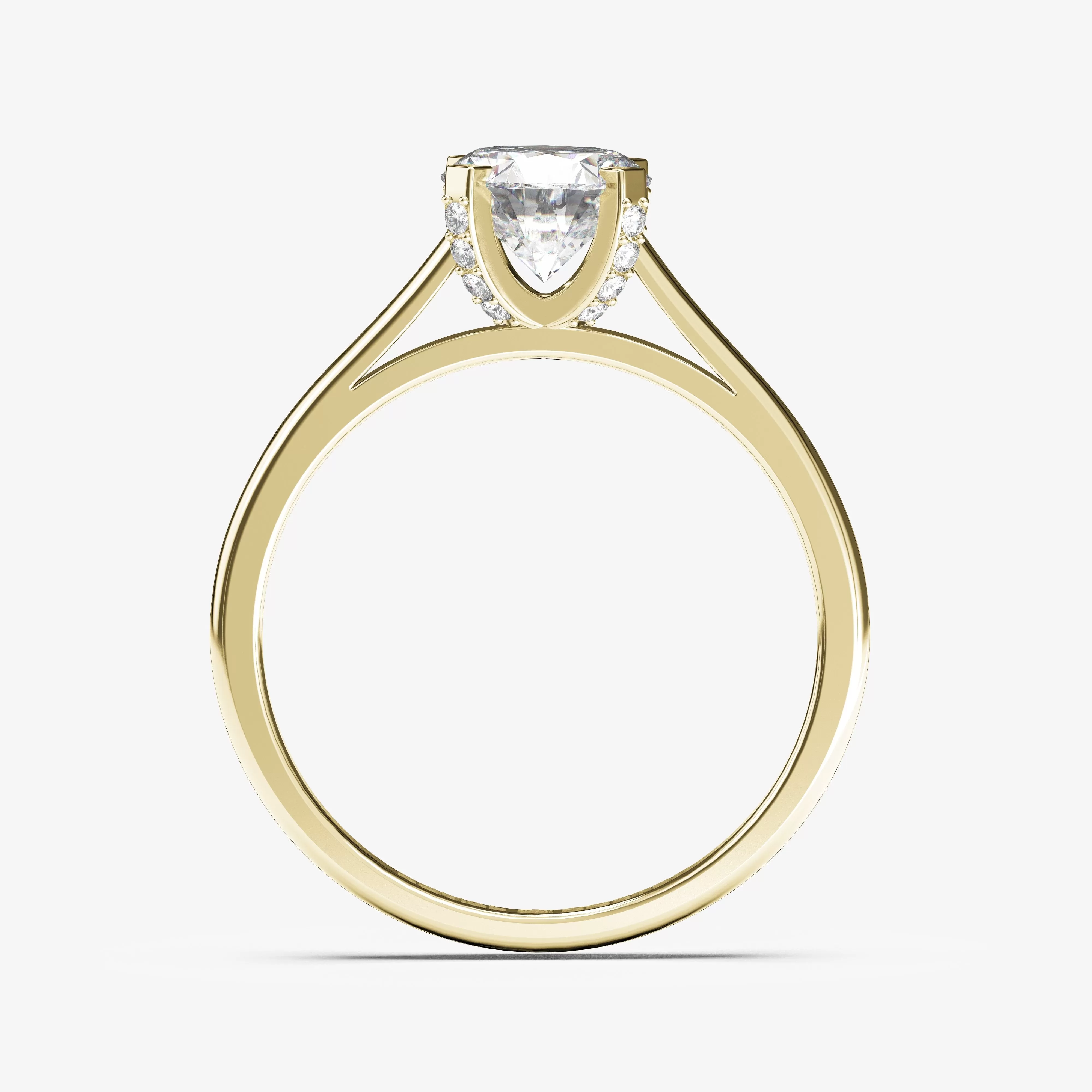 Signature C Solitaire Ring