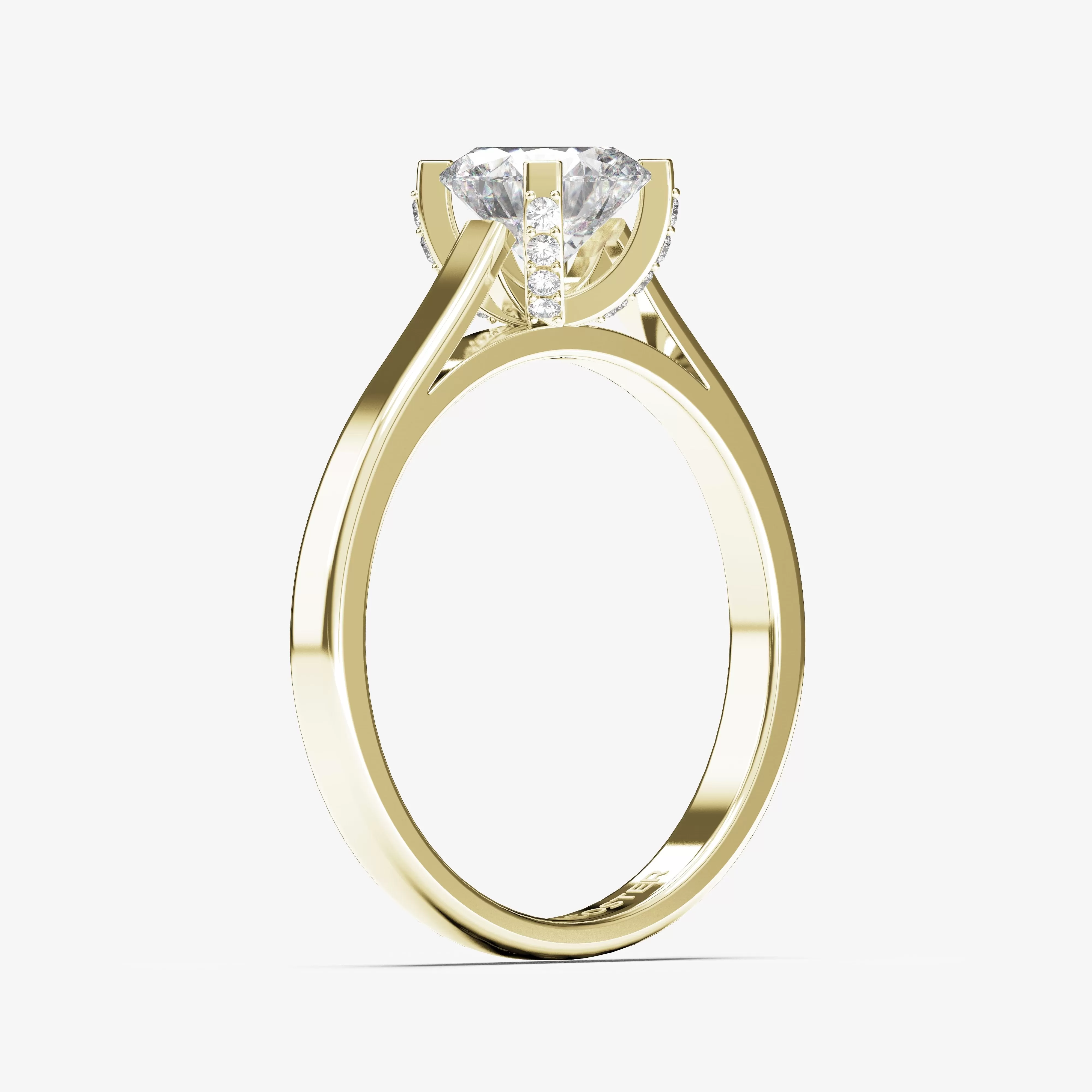 Signature C Solitaire Ring