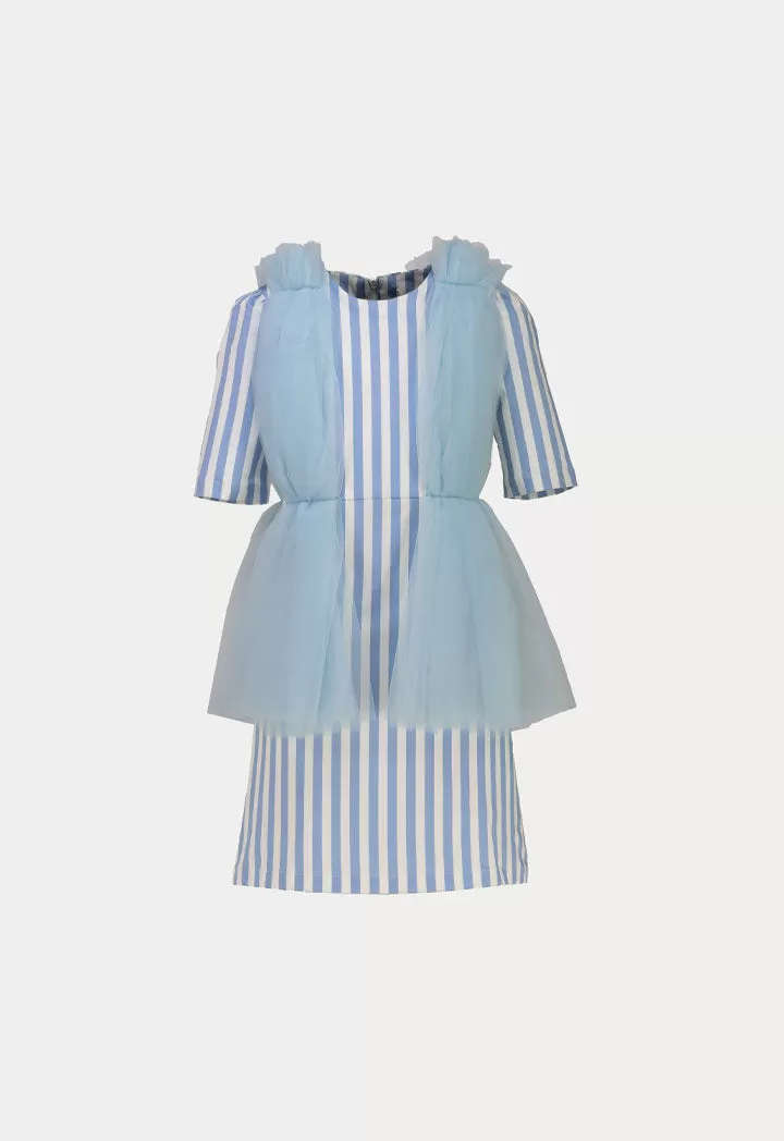 Solid Stripe Dress