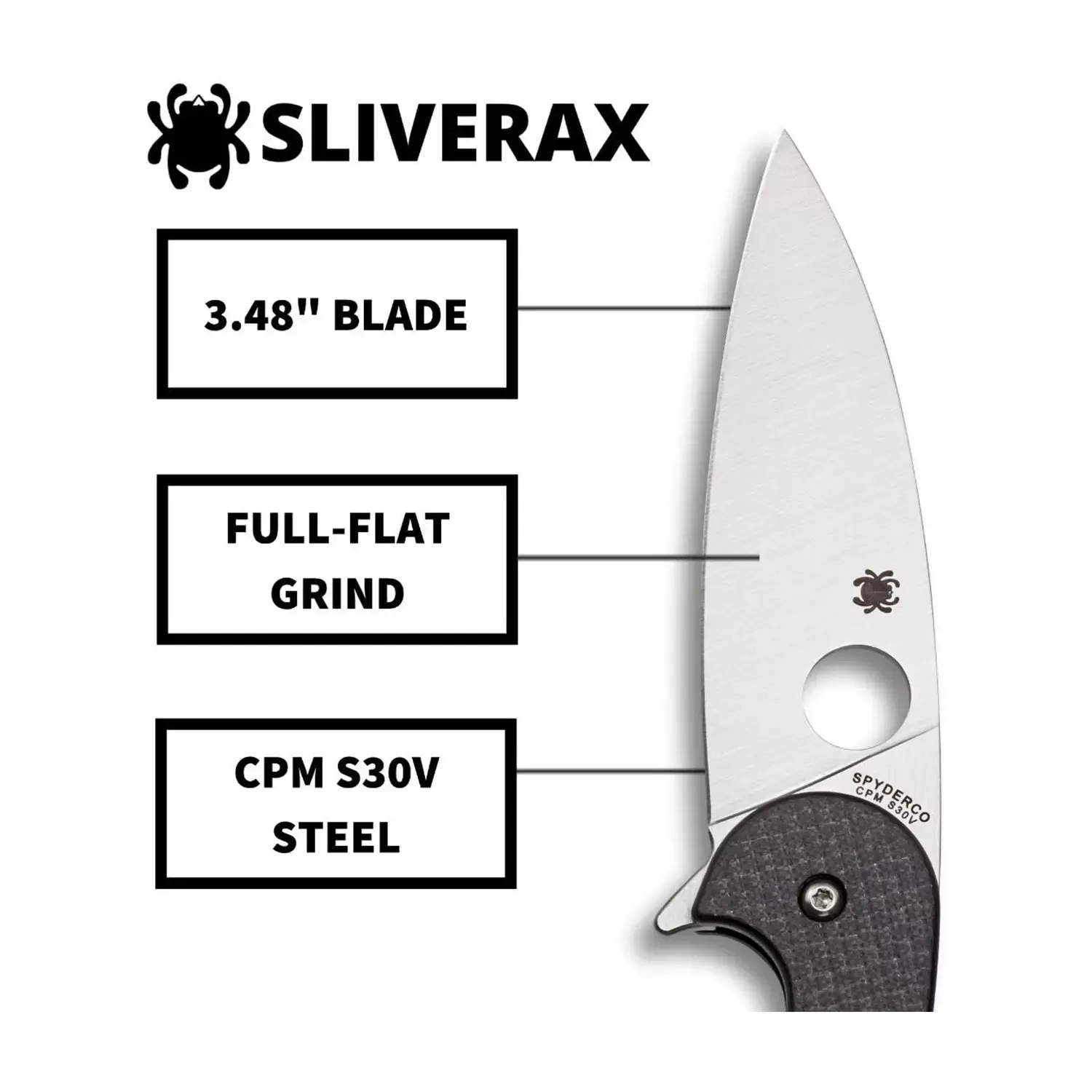 Spyderco Sliverax C228CFP