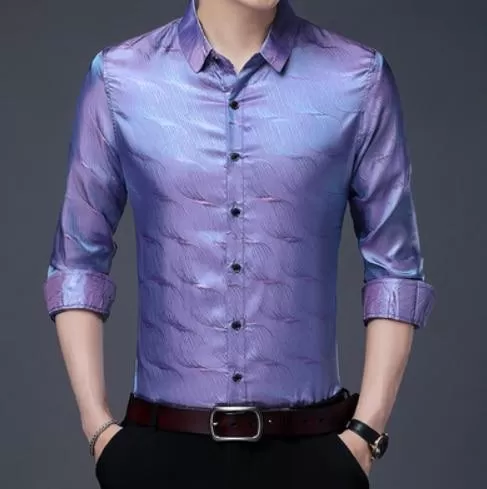 Stewart Satin Summer Shirt For Men