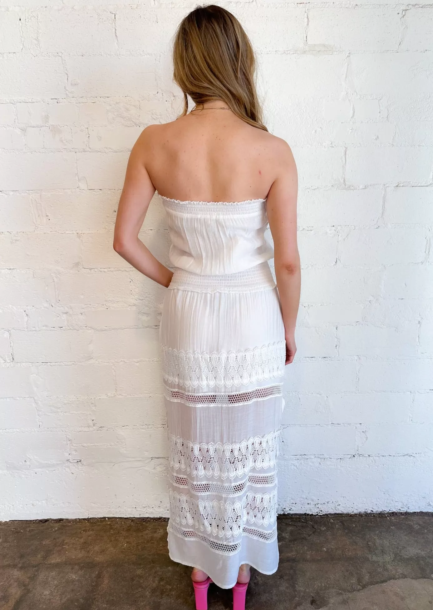 Strapless Maxi Coverup