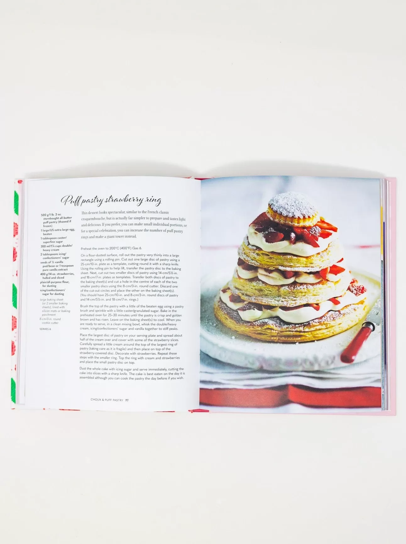 Summer Fruit Pastries Book