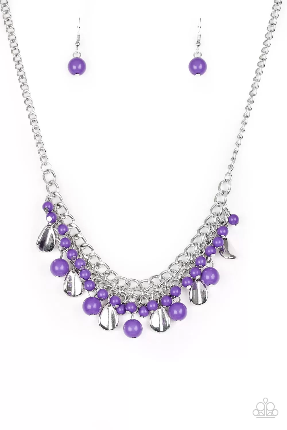 Summer Showdown Purple-Necklace