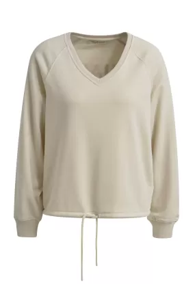 Sweatshirt with drawstring