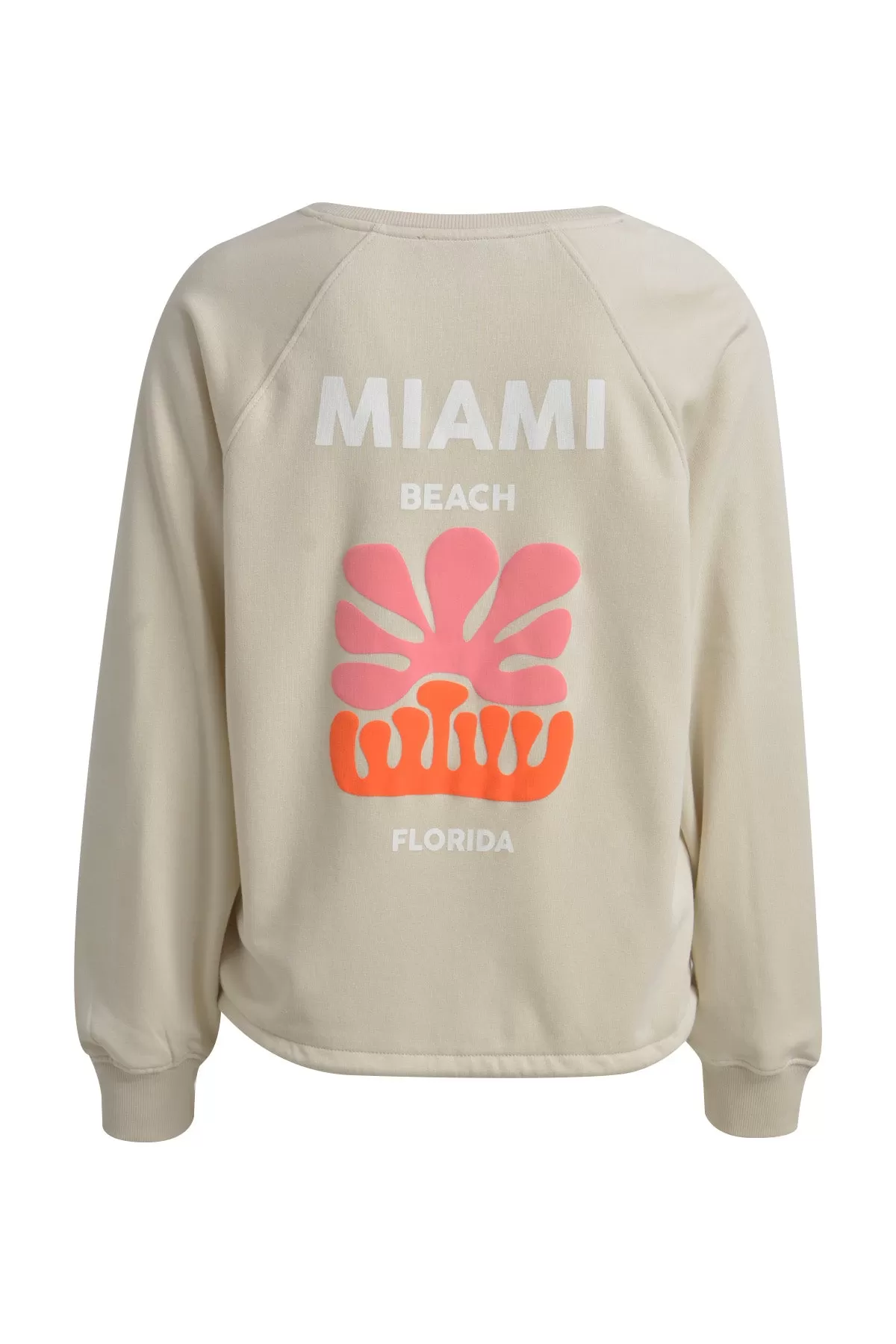 Sweatshirt with drawstring