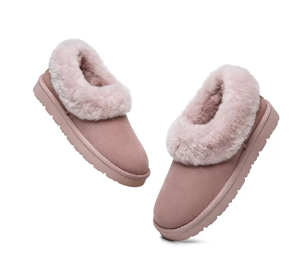 TARRAMARRA Women Slippers Clarrie Sheepskin Slippers Two Way Wear