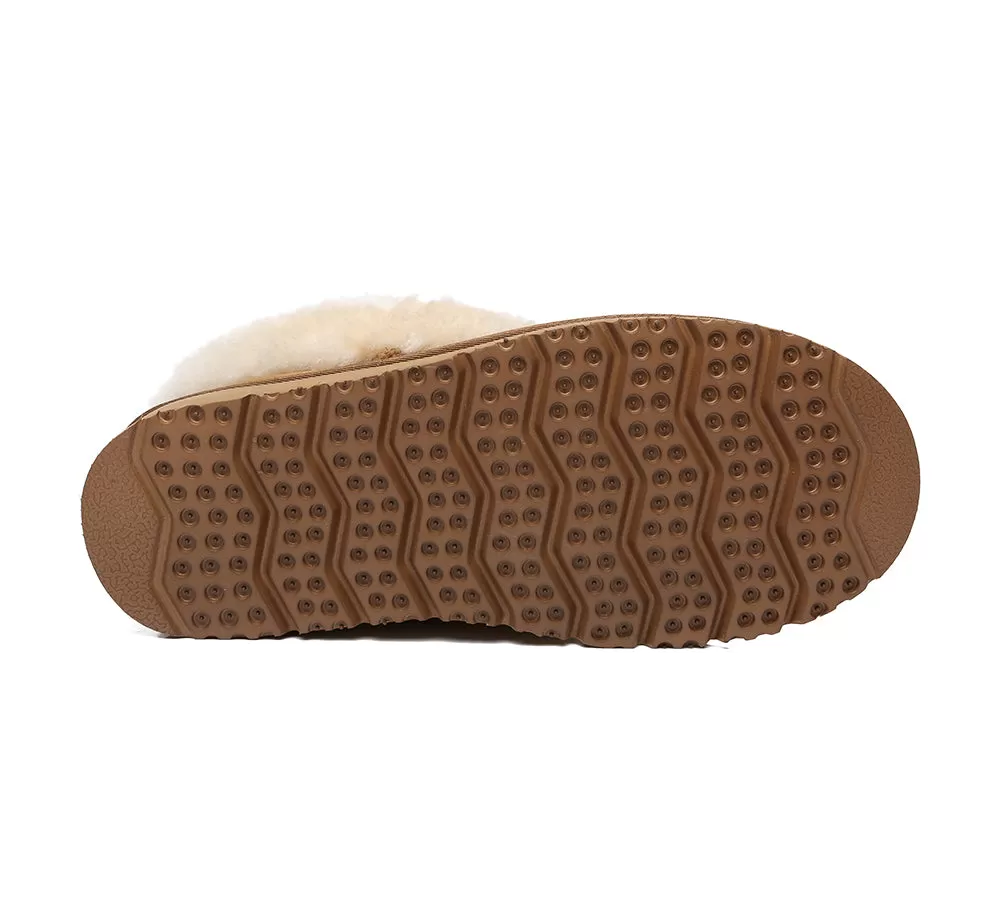 TARRAMARRA Women Slippers Clarrie Sheepskin Slippers Two Way Wear