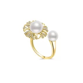 Top Grade Freshwater Pearl Rings WR00261 | GARDENS