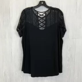 Top Short Sleeve Basic By Torrid  Size: 1x