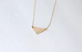 Triangle Necklace