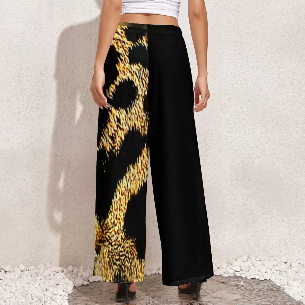 TRP Leopard Print 01 Ladies Designer Wide Leg Pants (2 styles)