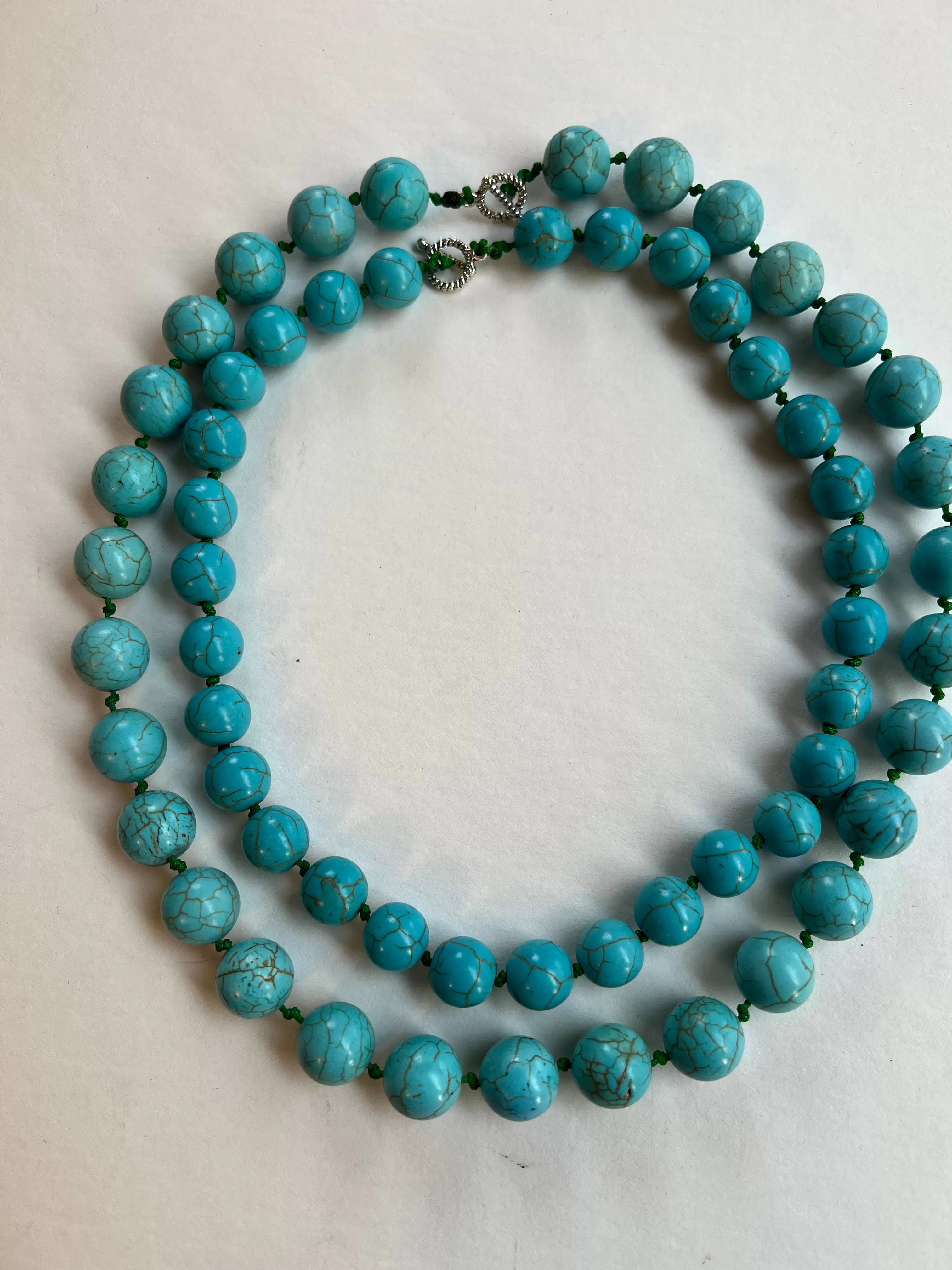 Turquoise Bead Necklace | Joy