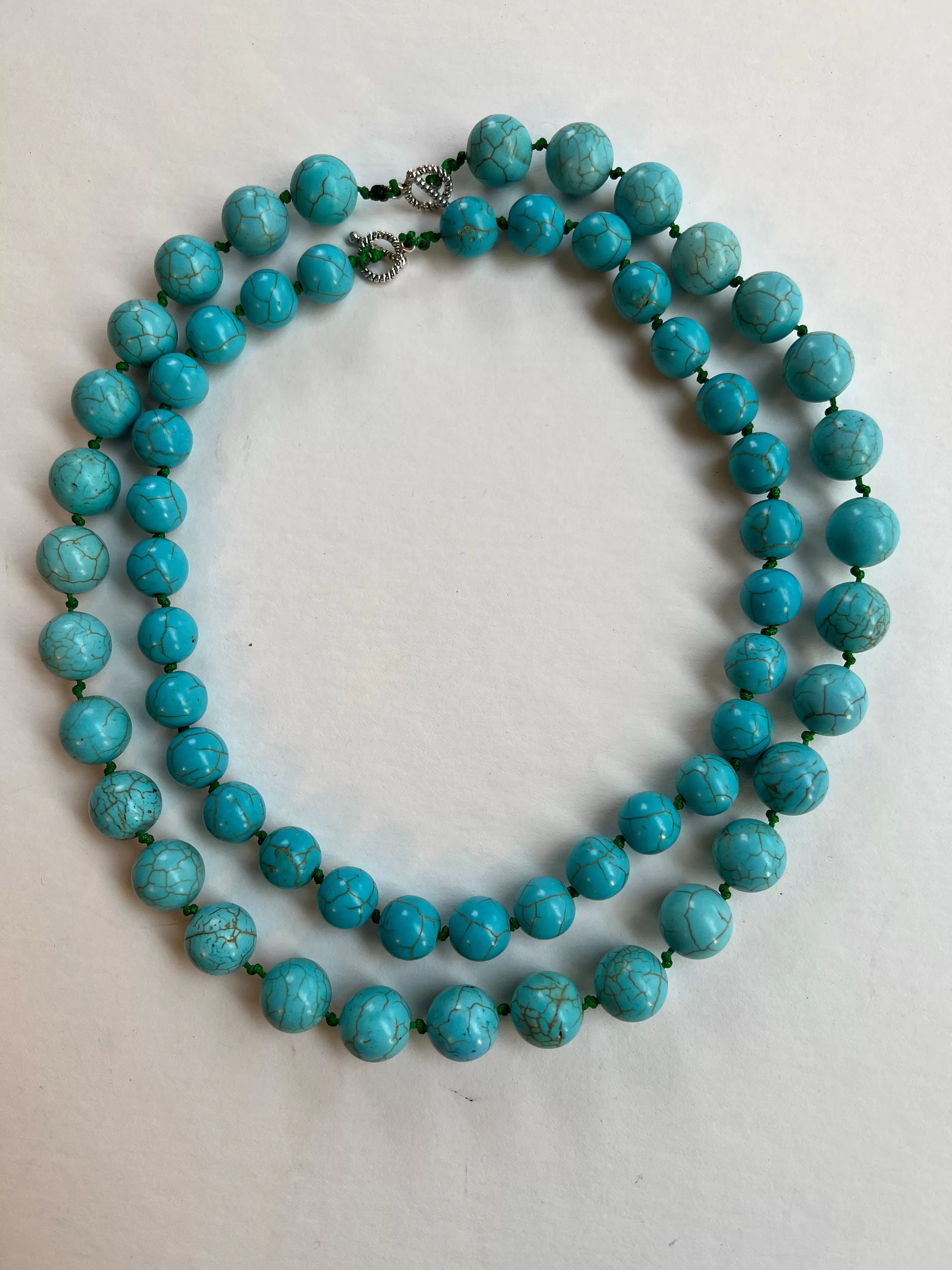 Turquoise Bead Necklace | Joy