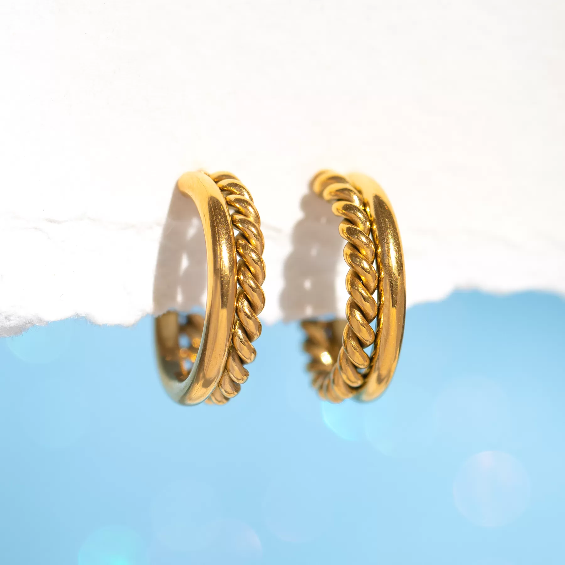 Twist and Shine Hoops