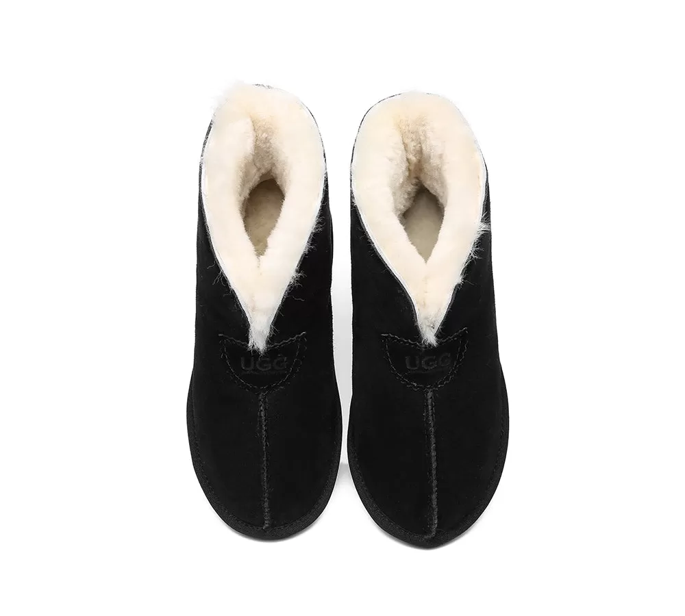 UGG Australian Shepherd Parker Unisex Ankle Premium Double-Face Sheepskin Home Water-Resistant Slipper