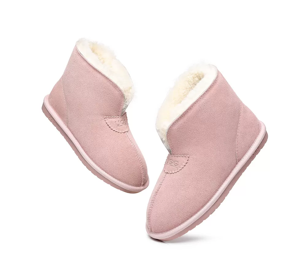 UGG Australian Shepherd Parker Unisex Ankle Premium Double-Face Sheepskin Home Water-Resistant Slipper