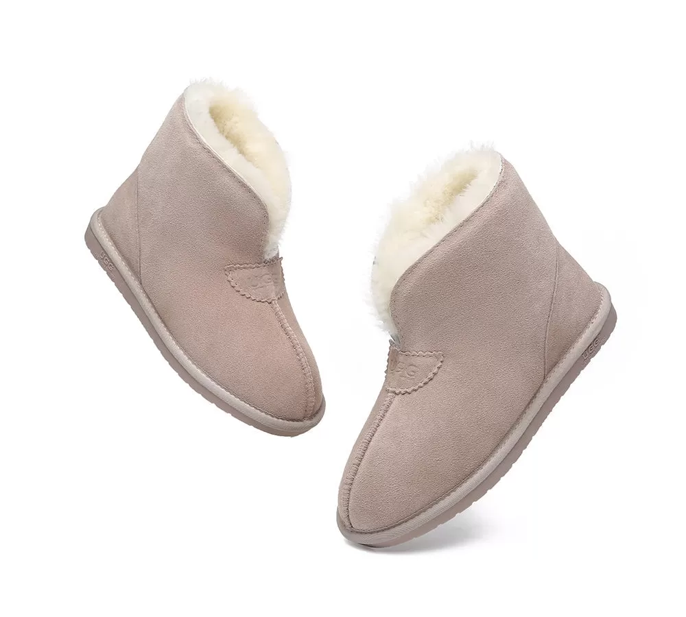 UGG Australian Shepherd Parker Unisex Ankle Premium Double-Face Sheepskin Home Water-Resistant Slipper