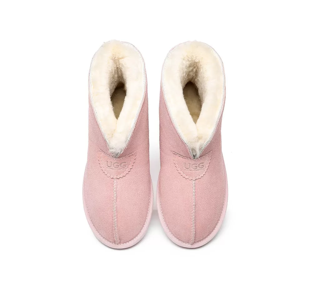 UGG Australian Shepherd Parker Unisex Ankle Premium Double-Face Sheepskin Home Water-Resistant Slipper