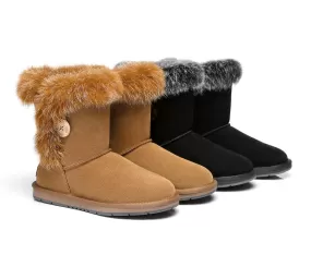 UGG Australian Shepherd Short Button Boots Donna