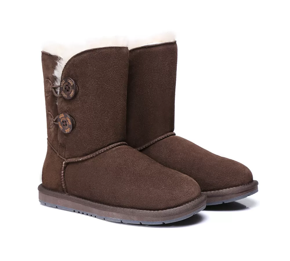 UGG Australian Shepherd Twin Buttons Short Boots