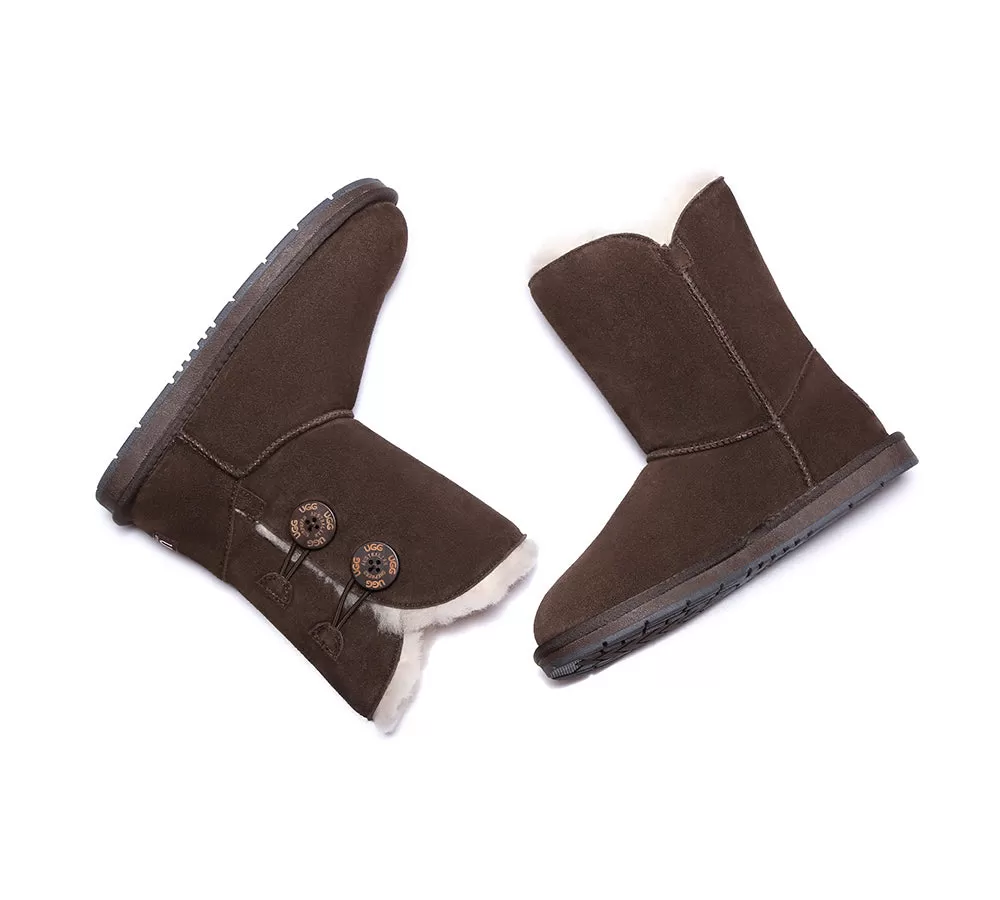 UGG Australian Shepherd Twin Buttons Short Boots